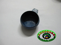 Large number of plastic bird food bowls birds with water bowls and birds bowls parrots painted brows pearls of eight gowns and birds of the magpie