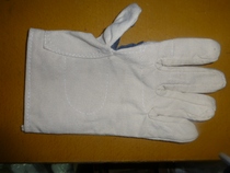 Thickened 4x4 canvas gloves with leather wear-resistant breathable buy more discount