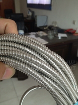 Stainless steel threaded hose metal hose threading tube wire sleeve corrugated tube protective tube monitoring sleeve
