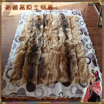 Warm Qinghai-Tibet Plateau fur one-piece mattress Tibetan leather mattress Moisture-proof and moisture-proof belt cloth lining