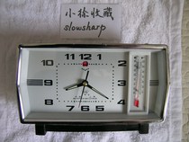 Early 1990s Production of all-copper movement mechanical alarm clock with thermometer Out-of-print inventory diamond brand