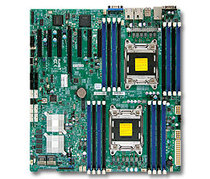 Ultra-micro dual-way dual-gigabit server motherboard X9DRH-7F LSISAS2208 rectangular heat sink