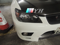 Suitable for carbon fiber Lexus 1998-2005 IS200 IS300 RS200 modified lamp eyebrow