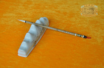 (Chinese time-honored brand) Hangzhou Shao Zhiyan pen village four treasure brush short front delicate sheep small letter