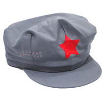 Direct selling Red Army cap children adult octagonal hat Eighth Route Army hat five-pointed star gray army hat green army hat New Fourth Army hat