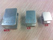 Aluminum alloy glass Pallet clamp cabinet glass dressing table fixing clamp laminated plate clamp aluminum clamp-multi specification