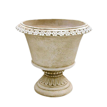 Villa foyer ornaments European Roman column flower pot wedding photography background props decoration stone simulation flower pot