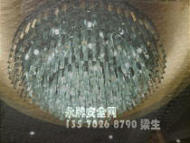 Ancient Town Xiamen Nanjing Hangzhou Hotel Bing mall Crystal Lamp Invisible Protective Mesh Nylon Monofilament Safety Rope Net