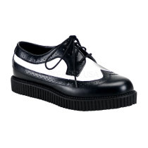 American Pleaser brand handsome men spring and autumn tide black retro classic low-gang posing shoes