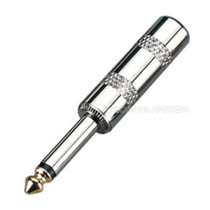 Large two-core 6 35mm plug welding male head tuning bench microphone 6 5TRS audio plug single track