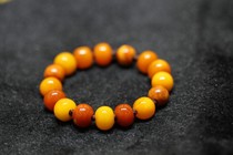 Clear early Yuhua bag Pulp Old Honey Wax Round Pearl Lady Handu (details consult shop owner)