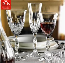 Promotion of Italian RCR imported crystal cup European type inscription lead-free glass high-foot wine glass household wine