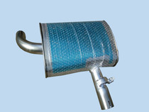 Thickened Volkswagen Jetta 5V middle section all stainless steel car muffler muffler) exhaust pipe