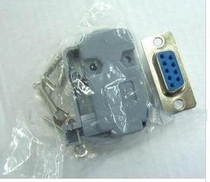 Commouth welding joint serial terminal welding head DB9 pin two rows 9-pin female head belt housing set