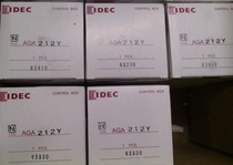 AGA212Y original IDEC New Izumi electric button box AGA212Y two-hole controller 30 aperture