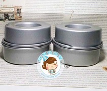 Positive mini sandwich cake mold (4 pack) carbon steel silver non-stick