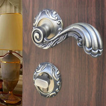 German Hongying Eurostyle Invisible Door Lock Green Ancient Bronze Concealed Door Lock Imitation Ancient Single-sided Door Lock Background Wall Door Lock