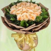 19 champagne rose bouquets of flowers birthday Valentines Day Valentines Day Valentines Day Love City Flower Express