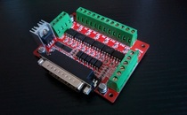 CNC high-speed interface board parallel port DB25 photoelectric isolation High-Speed Optocoupler 6N137
