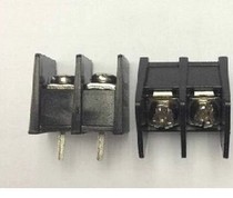 Fence type terminal spacing 7 62MM circuit board welding terminal black KF7 62-2p