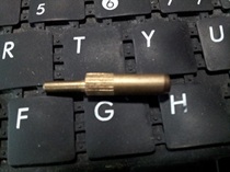 Brass pin spring pin copper cylindrical pin copper spring pin