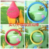 Do morning exercises solid kindergarten sponge bar foam soft stick game noodle stick childrens parent-child toy color hot sale