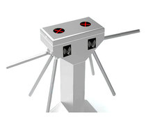 shuang ji xin san gun zha vertical san gun zha pedestrian tong dao zha ji 304 stainless steel gate