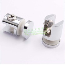 Glass cabinet compartment clip display cabinet partition sandwich plate clip glass shelf laminate plate support single-sided cap double-sided clip