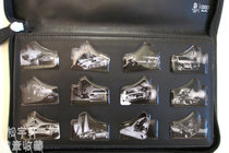 2008 Beijing Olympics Audi car memorial badges 12 a new set of original packaging