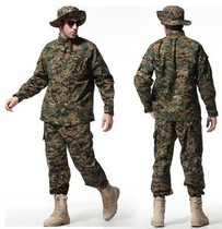 Outdoor camouflage suit cluster number training suit field CS tactical camouflage suit development training equipment