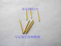 999 foot gold ear pin 24K gold ear pin can be set as if fake bag defake one penalty ten