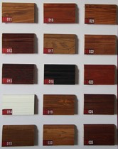 Shijia imported solid wood antique skirting 8cm white open paint paste foot foot line wood floor floor tile wall sticker