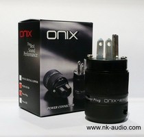 ONIX sterling silver power plug pulg male ultra-low temperature cryogenic treatment super silver