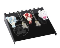 Acrylic crystal jewelry necklace earrings hanging machine display rack 9014