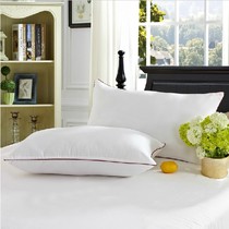(Send pillowcase) white pillow rectangular fiber pillow single pillow core student dormitory single pillow core