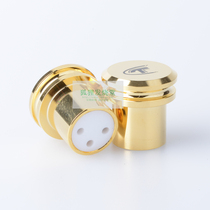 Telos Advanced Teflon Gold Plated XLR Balance Terminal Protective Cap EMI RFI Shield Cap Mother Cap