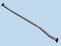 Double Layer Thickened Chirire Tiger Middle Section Lengthened Stainless Steel Silencers) silencer Rover exhaust pipe