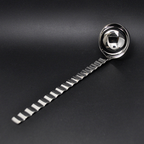 Clearance special Korean corrugated stainless steel hot pot soup spoon colander Kitchen tableware set utensils Yang kitchen sink