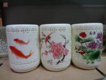 Jingdezhen ceramic culture porcelain blue and white pen holder hollow pen holder stationery Ceramic Crafts gift porcelain