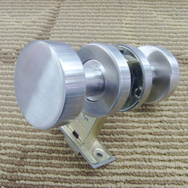 (German Hongying) invisible door lock 304 stainless steel background wall door lock channel door lock spherical lock door lock