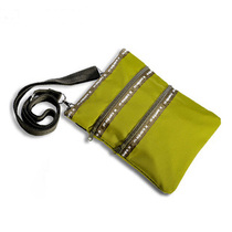 Travel zipper satchel for men and women students Korean one-shoulder crossbody casual bag
