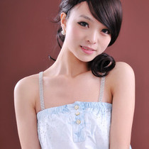 Sexy Fashion Water Drill Shoulder Strap Gown Smeared Underwear Shoulder Strap Hang Neck Damp Female Invisible Strap