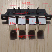 Fan Electric fan Floor fan Table fan Piano key gear switch Big four keys 3 silver