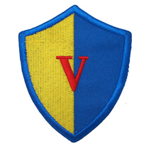 Embroidery Microchapter V word shield shaped arm Chapter Various LOGO design badges to do magic sticker morale badge
