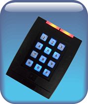ID IC access control reader password keyboard card reader WG26 34 card reader RS485 password key read head