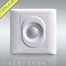 Melt human induction switch three-line interface with incandescent lamp with energy-saving lamp