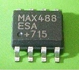 SMD MAX488ESA SOP-8 interface-driver transceiver one start shot