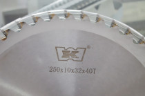 End milling cutter 250*10*32*40T high-end custom Wake aluminum-plastic doors and windows equipment accessories factory direct supply