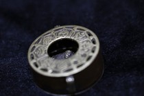 The old alloy Tonggang Bodhisattva in the Qinglate Tibetan area