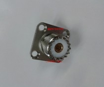 High frequency UHF-K UHF mother seat with square plate UHF mother seat with flange motherboard panel type mounting high frequency seat